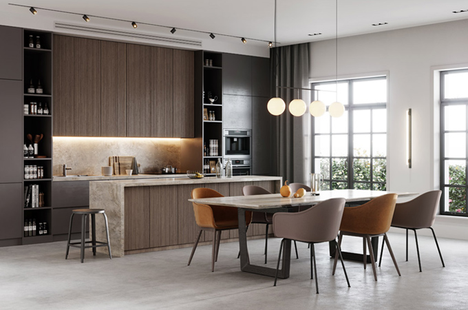 Modern kitchen decor