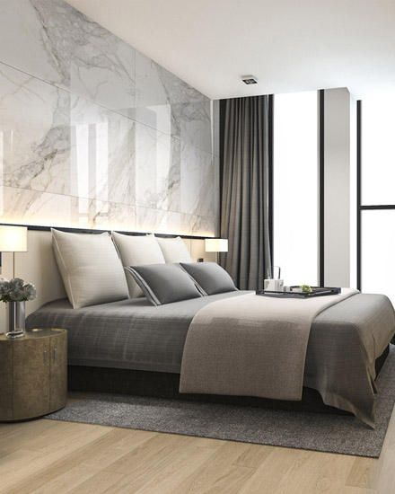 Modern bedroom decor